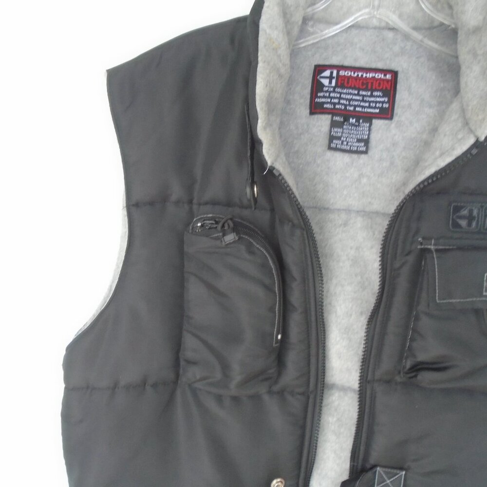 Southpole Function Blanket Lined Utility Vest Men… - image 6